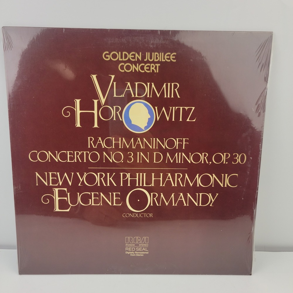 Vladimir Horowitz Rachmaninoff Concerto No3 RCA Red Seal Vinyl LP R123249 Sealed